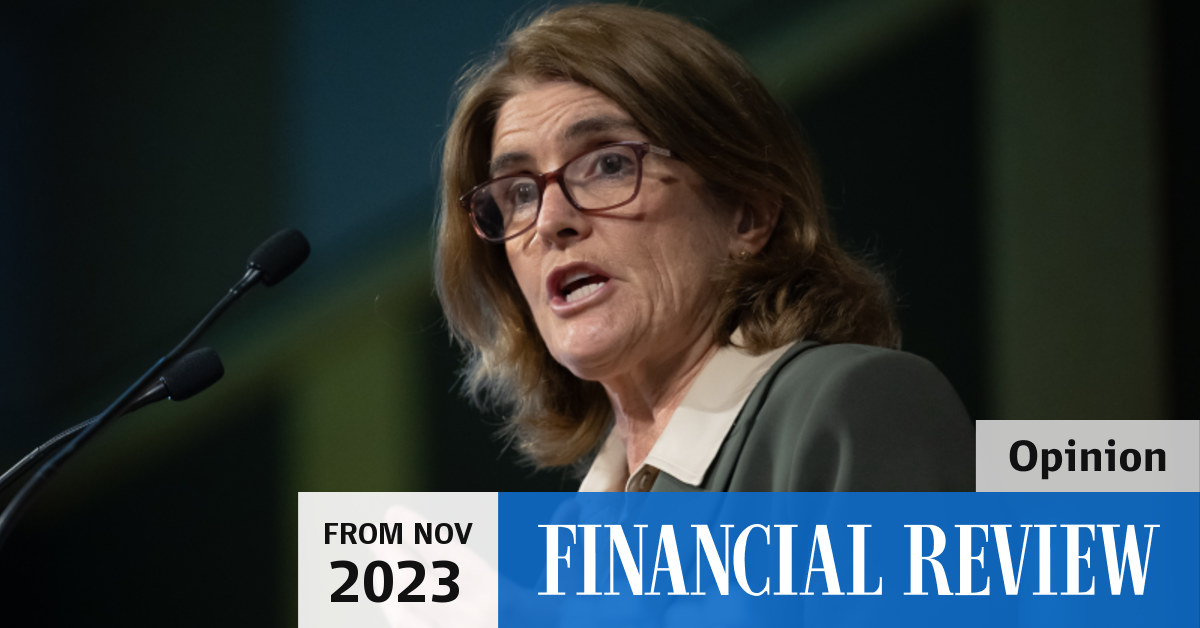 Australia inflation Michele Bullock has gone full hawk that interest